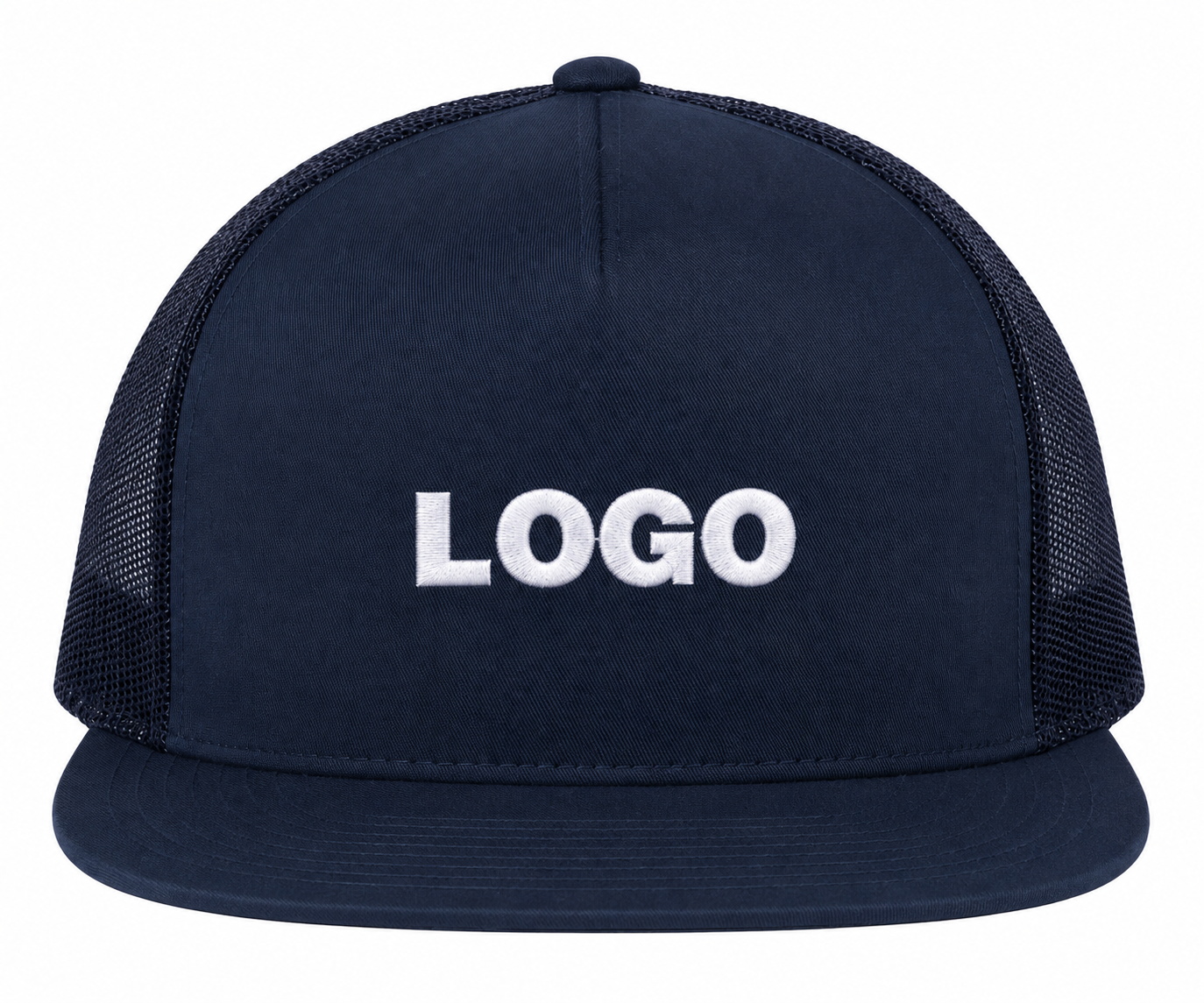 Mesh Back Snapback Cotton Twill — Item #105