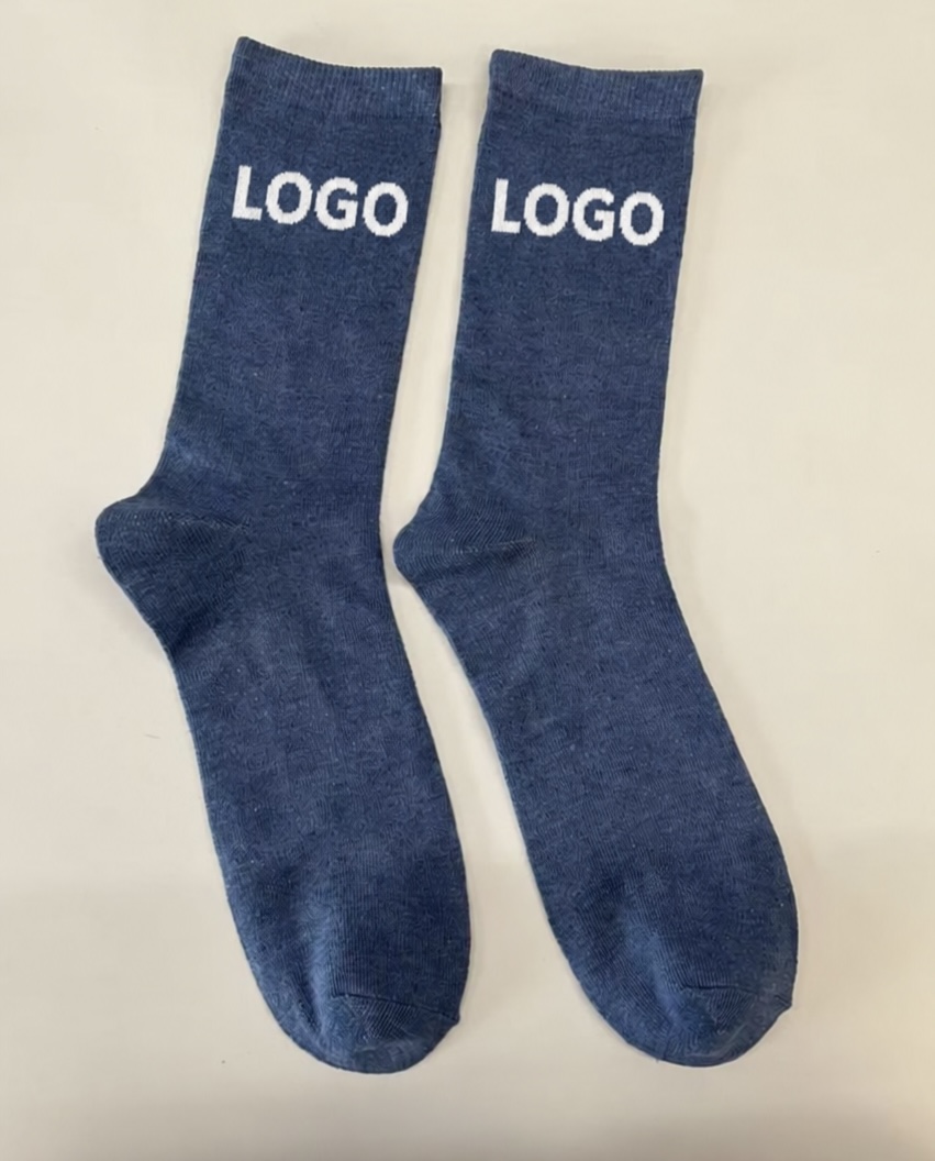 Pack of 6 Socks (Heather Navy) — Item #98